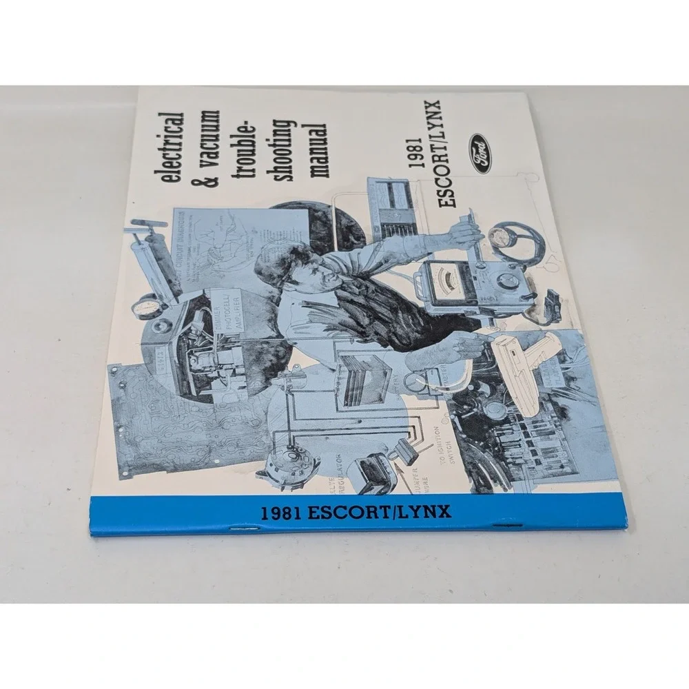 1981 Ford Escort‎ + Lynx, Electrical & Vacuum Troubleshooting Manual, OEM Guide